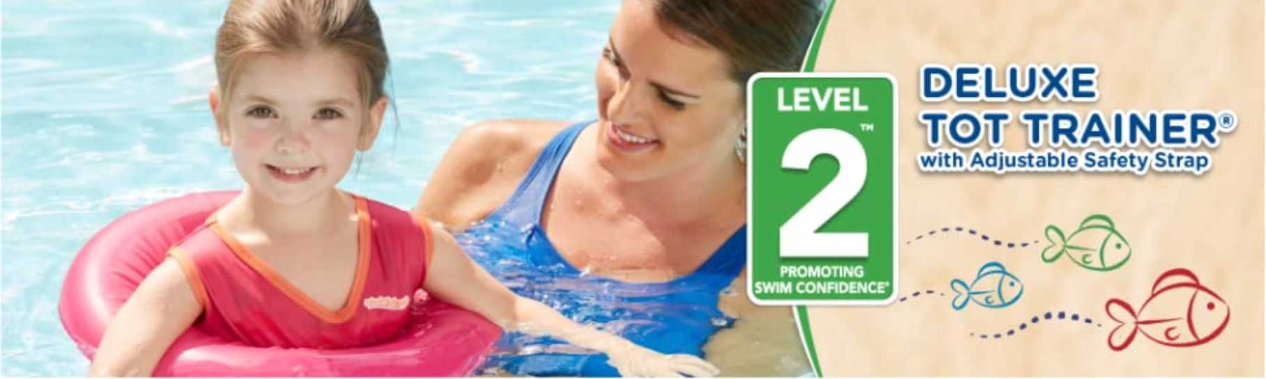 FATO DE BANHO COM BOIA de Aprendizagem para meninas até aos 4 anos