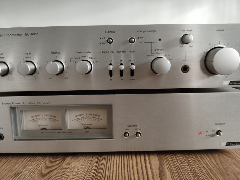Wzmacniacz Technics SE-9021 Technics SU-9011 Zamiana