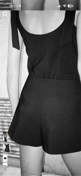 Шорты ZARA, черные шорты