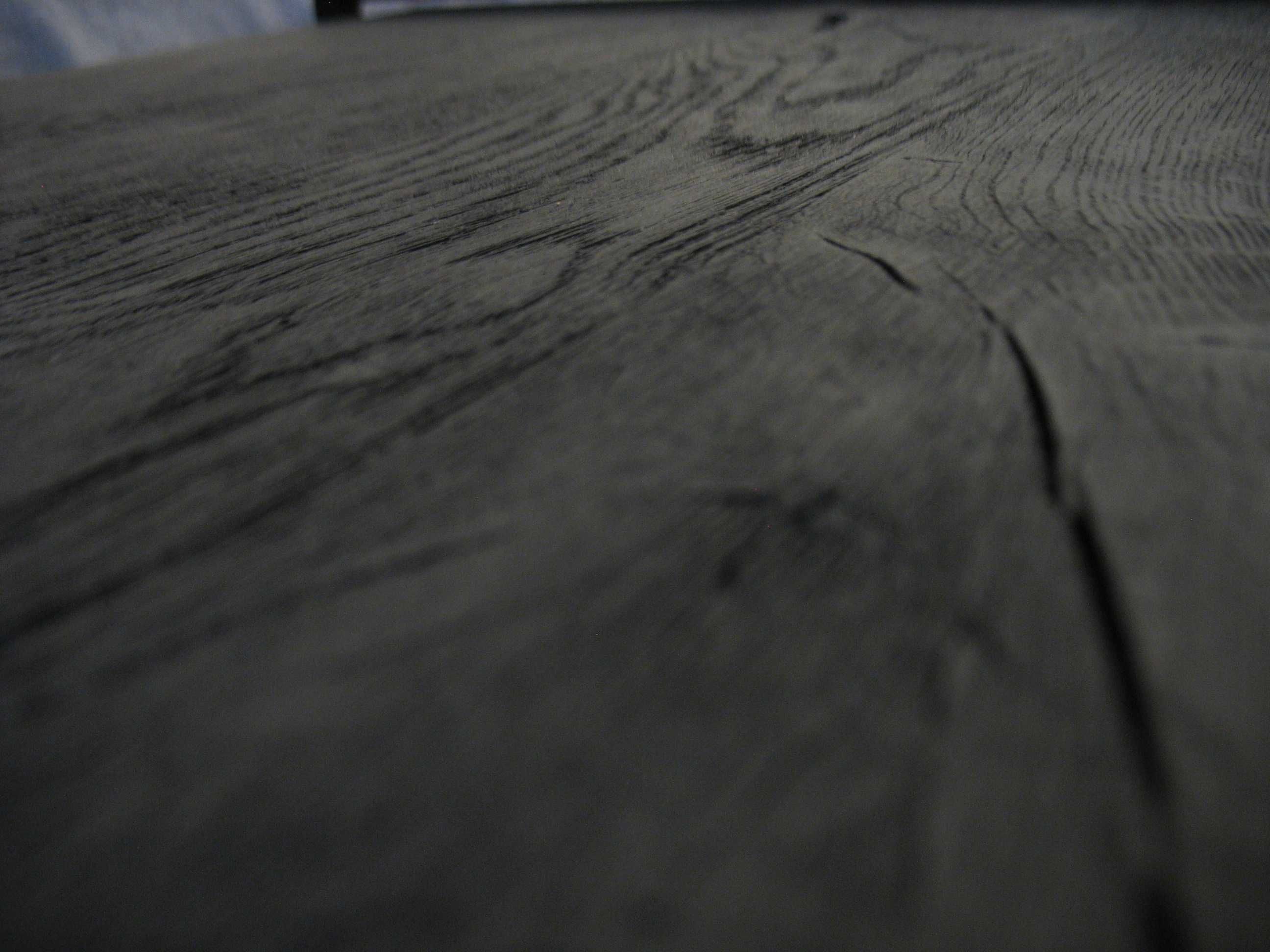 Stolik kawowy drewniany w stylu czarny dąb 2w1