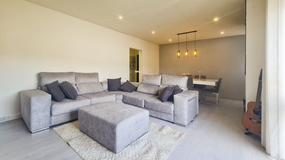 Sofa novo canto cinza