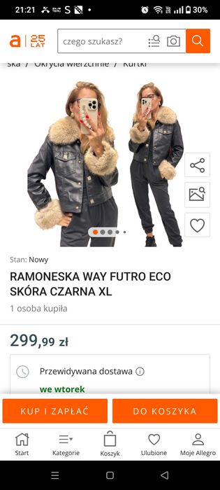 Ramoneska z futrem
