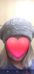 Beret czapka szary