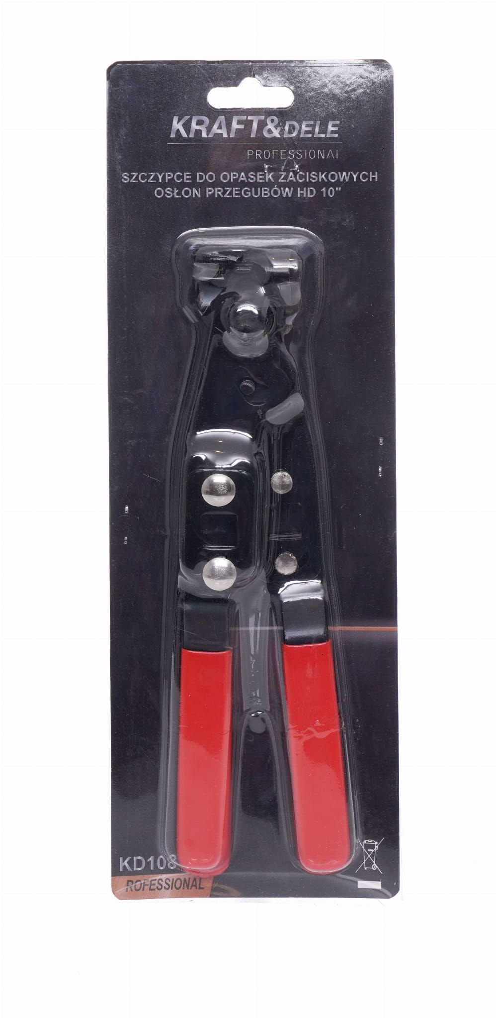 Szczypce do opasek zaciskowych 10" KD10810