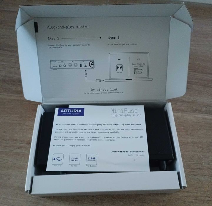 Interface de Áudio Arturia MiniFuse 2