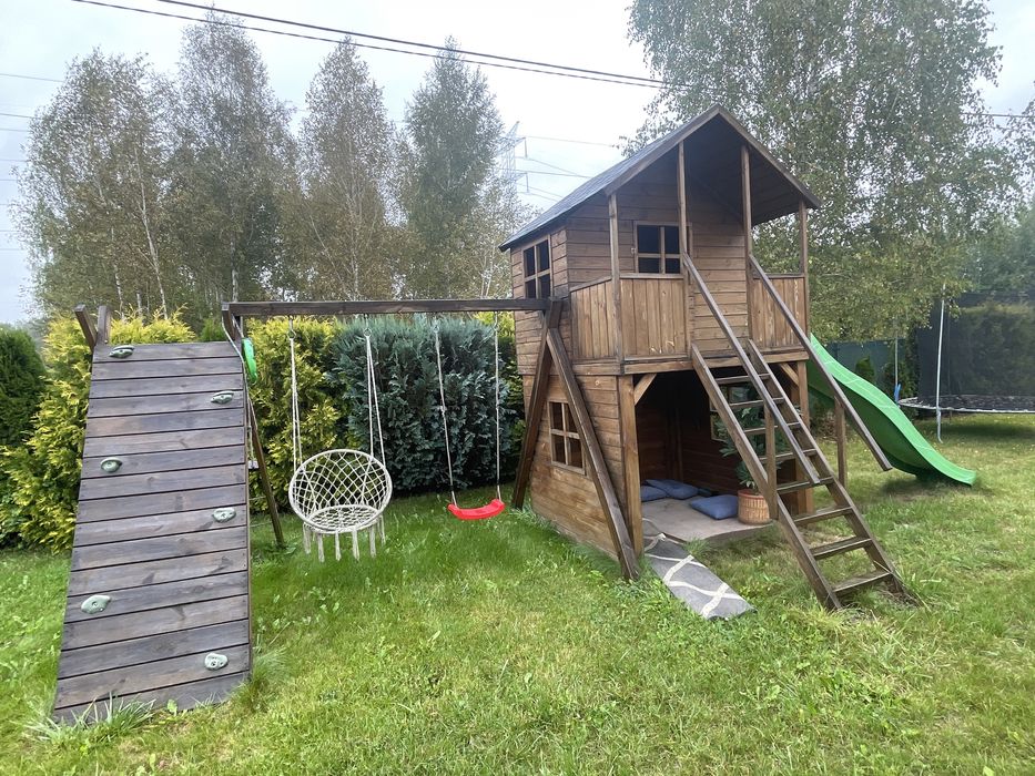 Domek drewniany ogrodowy dla dzieci