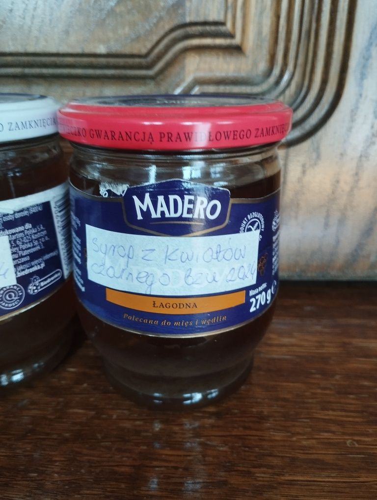 Syrop z kwiatów czarnego bzu ok 250 ml