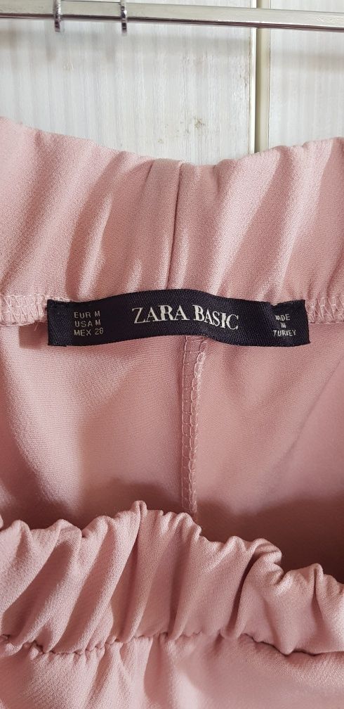 Брюки Zara розовые