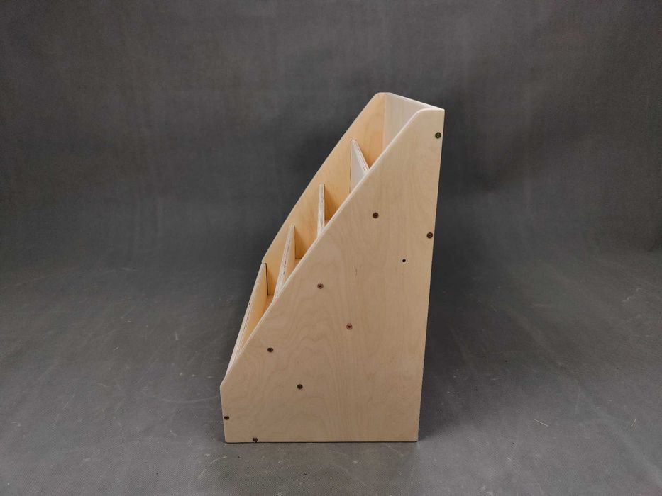 Полиця для книг Бібліотека, дитячий стелаж Монтесорі.