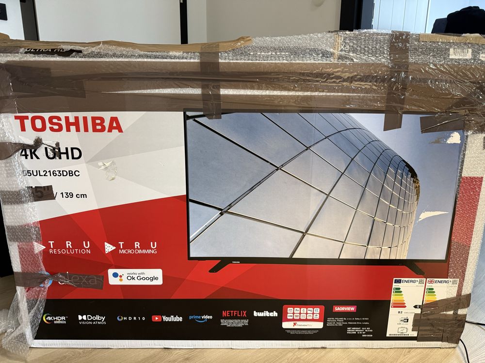 Toshiba 4k UHD smart tv