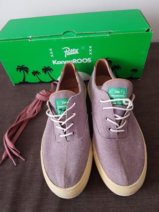 nowe buty Kangaroos x Patta 41 śliwkowe