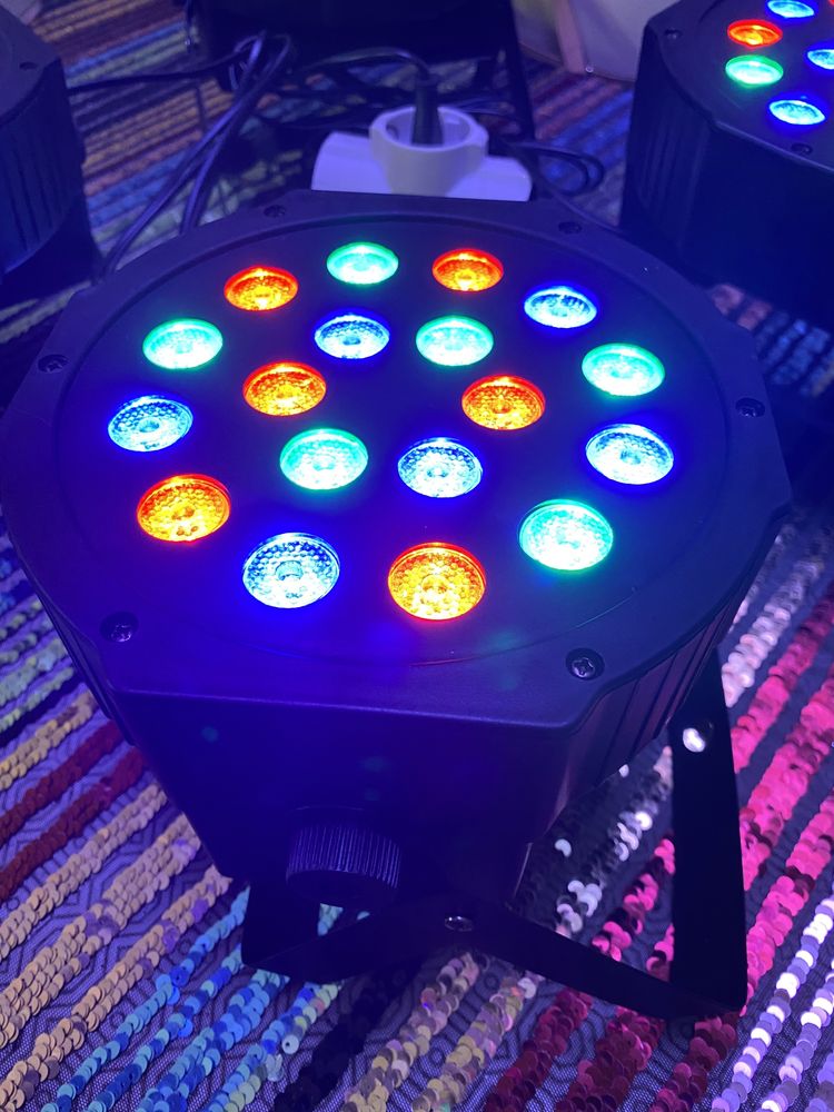 Projetor dmx 18 leds