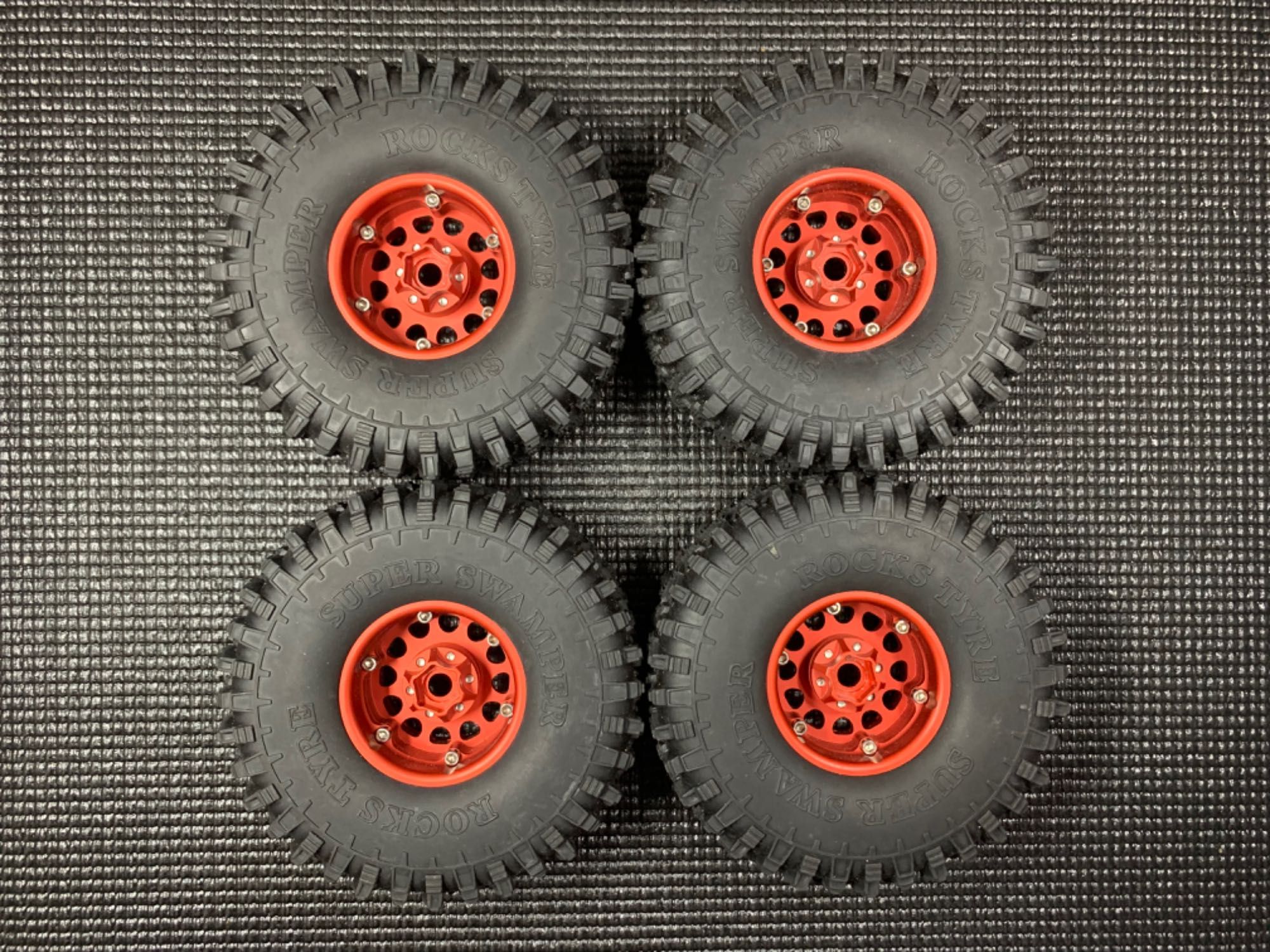 KOLA 1.9 Opony Felgi Axial SCX10  Traxxas TRX4 MST ELEMENT Hpi RC
