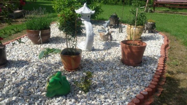 Biała marianna kamień naturalny biały grys do ogrodu dostawa głaz