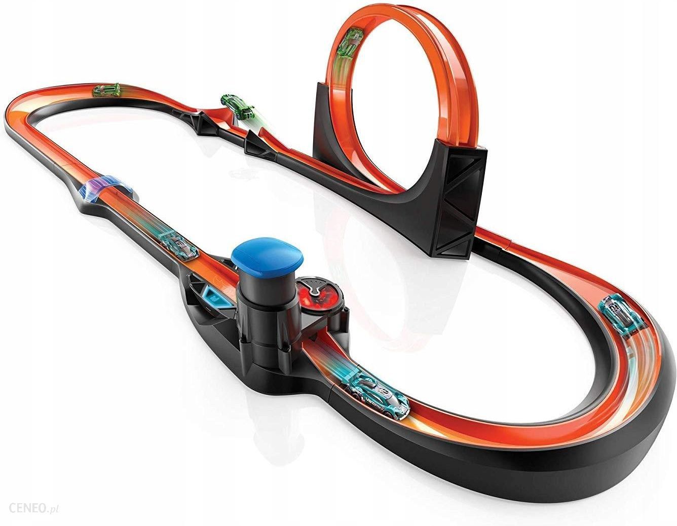 Hot Wheels iD Smart Track Kit Tor + portal wyścigowy 2 auta GFP20