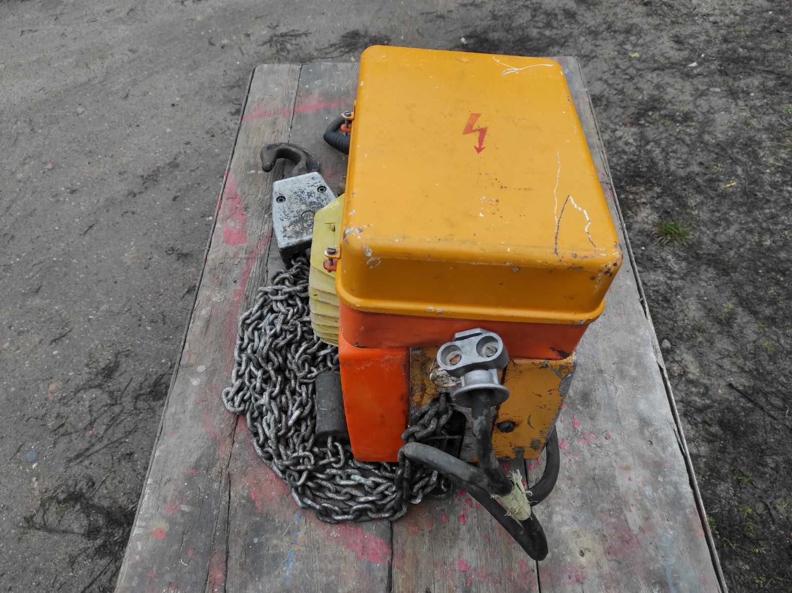 Wciągarka elektryczna na pilota łańcuchowa balkancar 1T 1000kg Rachune
