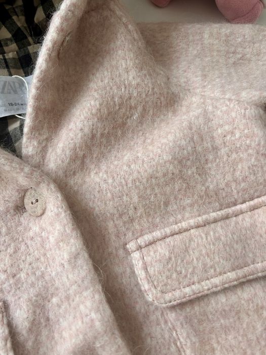 Неймовірне нове пальто Zara з шерстю в складі 18-24 місяці