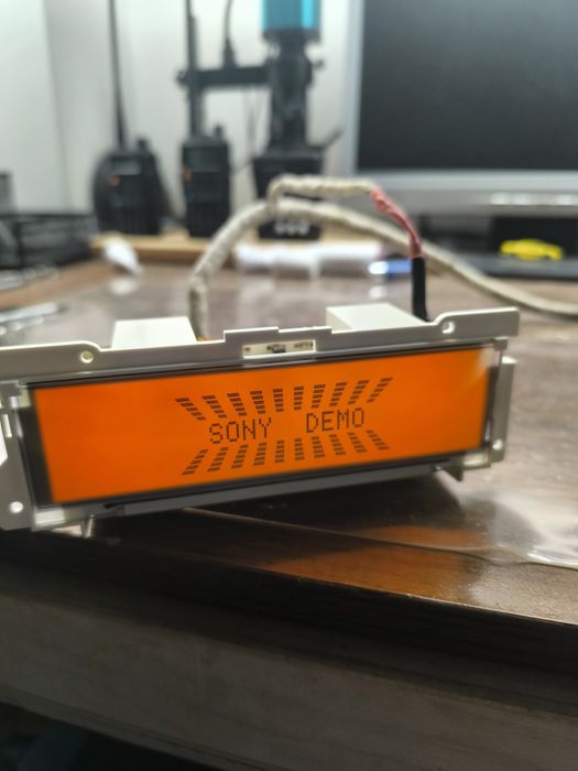 Naprawa wyświetlacza w wieży sony mhc nx1 , sony mhc nx3av Wysyłka!