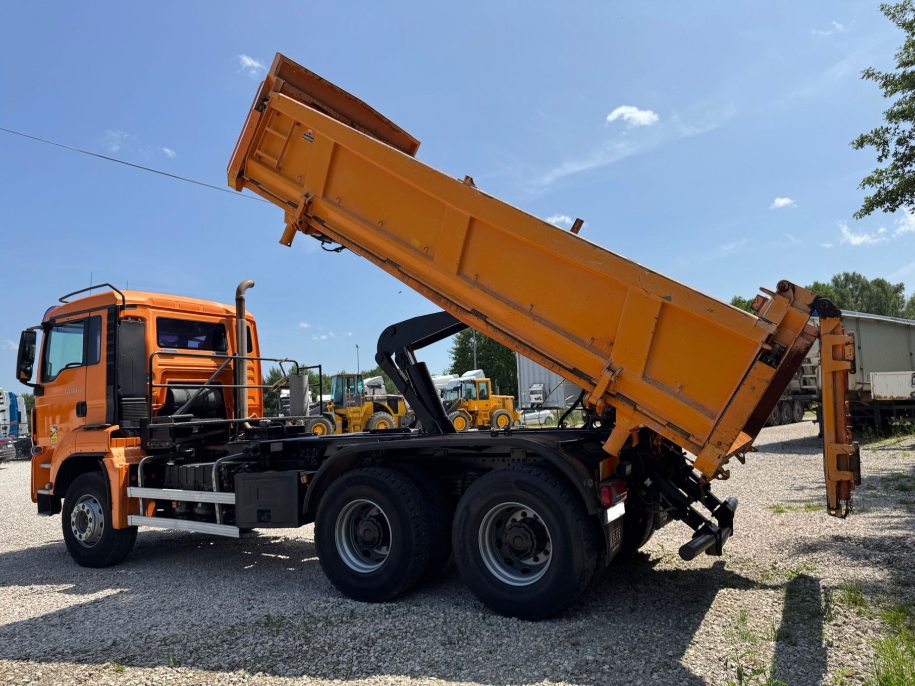 MAN  TGS 33.440 6X4 Kiper Wywrotka Manual Resor Hydroburta Nowe Opony