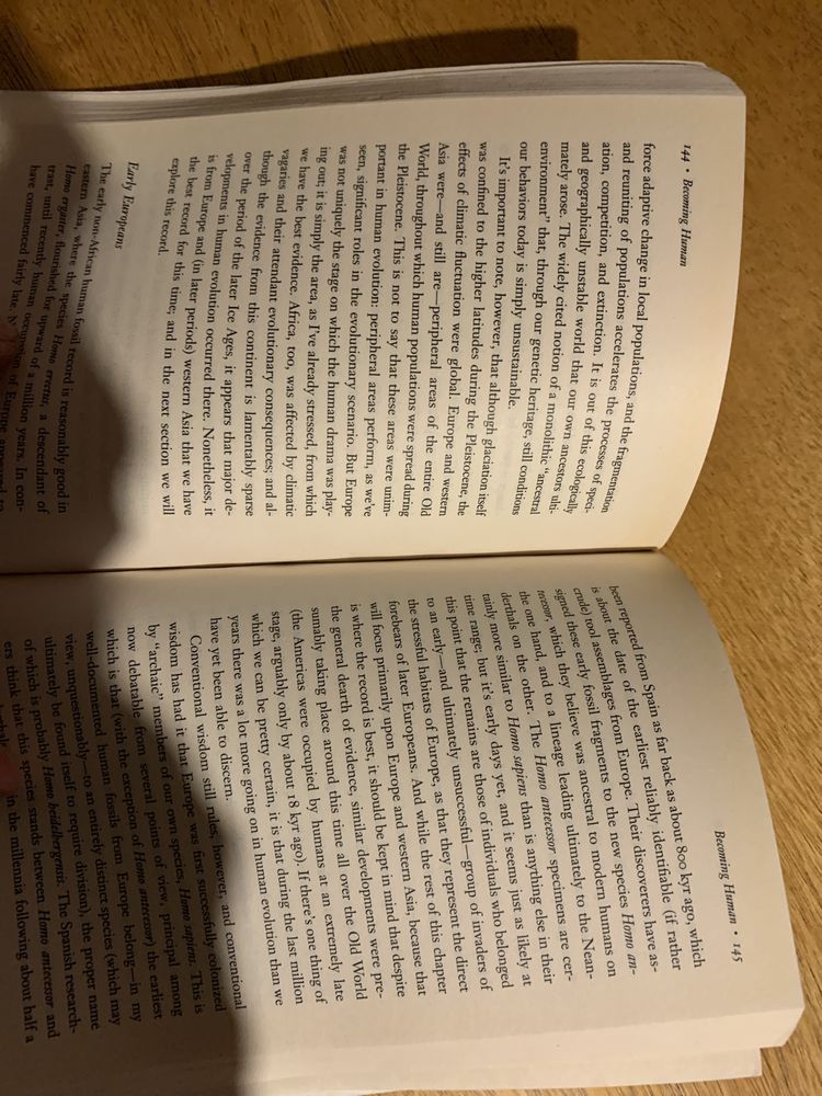 Livro “Becoming Human”