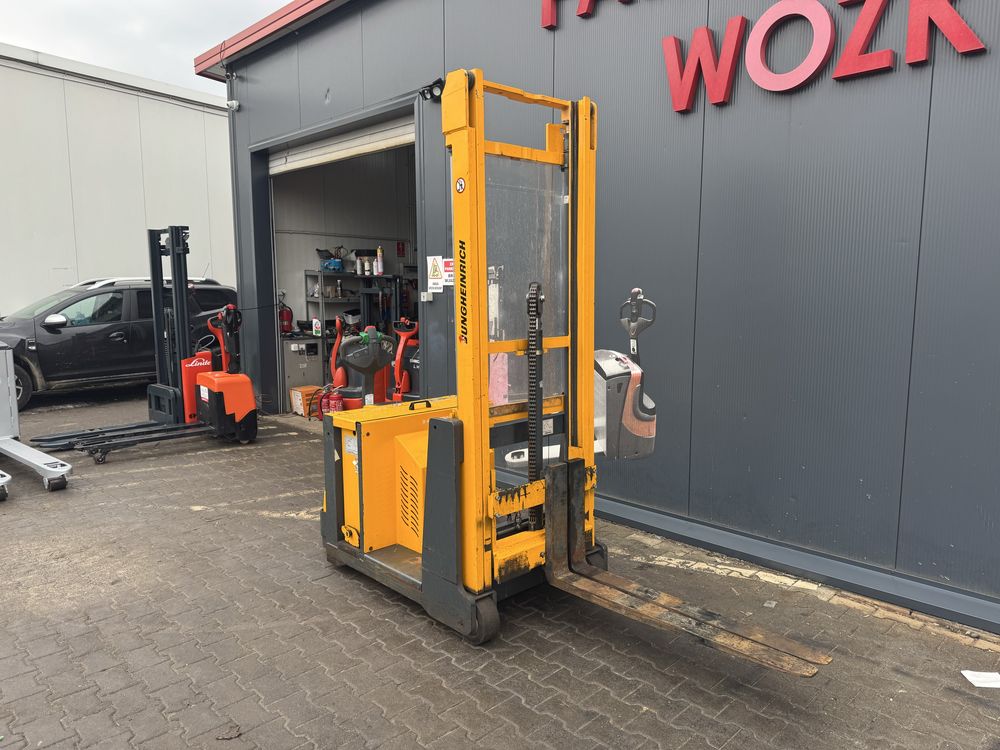 Paleciak elektryczny Jungheinrich 1200 kg 350 cm wózek widłowy