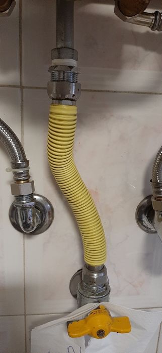 Mangueira  Flexível Gaz 25c inox 3/4 Usado Entrego alfragide Benfica
