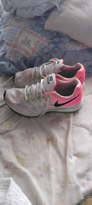 Nr, tenis da nike branco e rosa