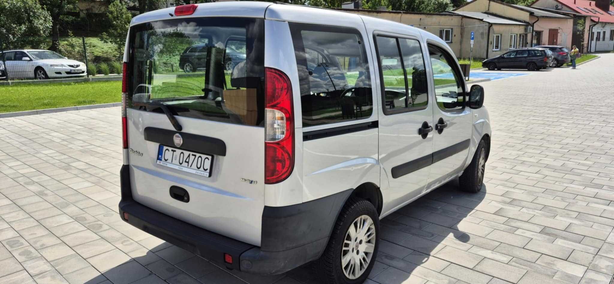 Fiat Doblo 1.9D 2008r 5 os. KLIMA lift