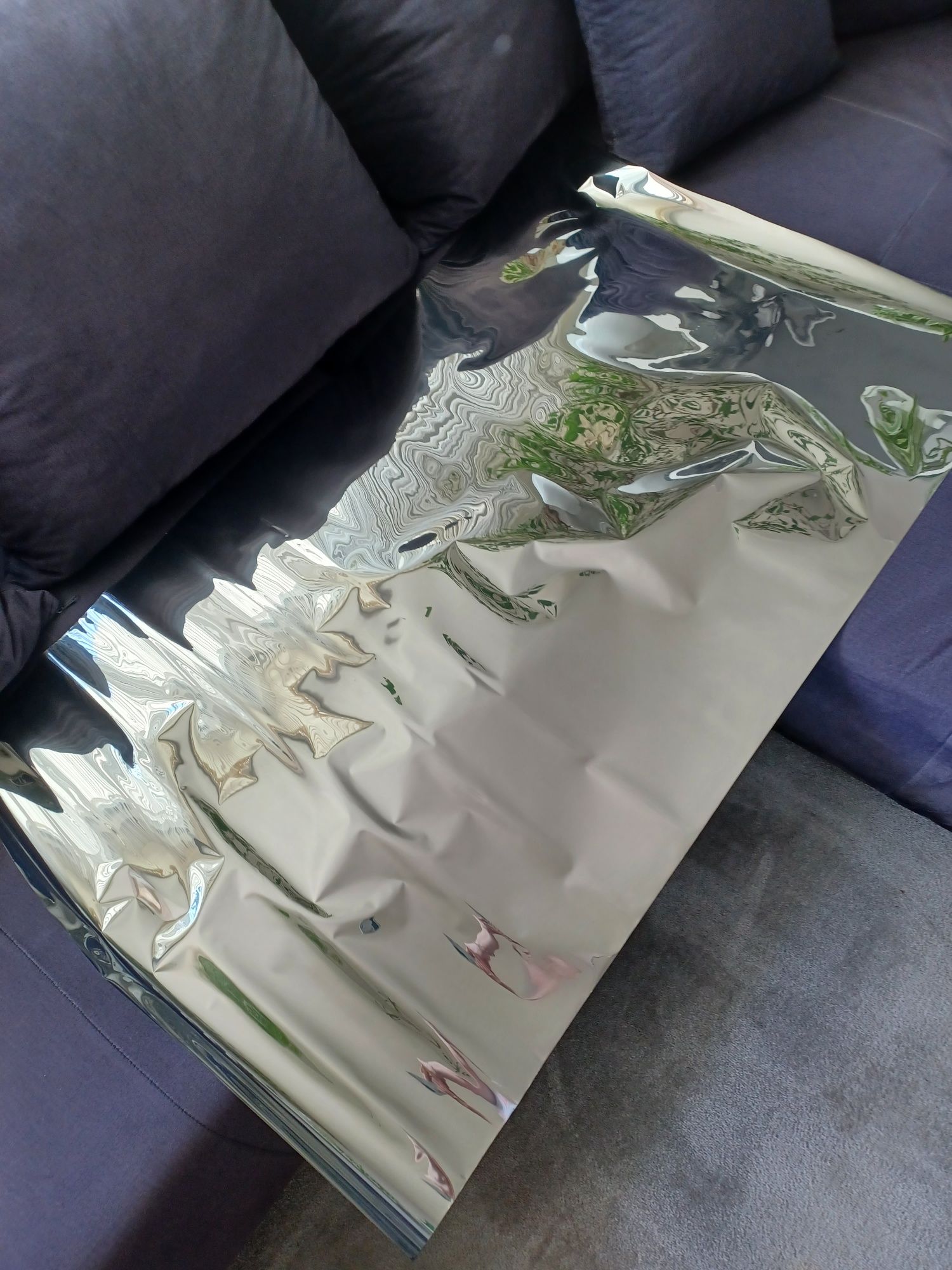 Folia okienna przeciwsłoneczna lustro weneckie 75x125 cm