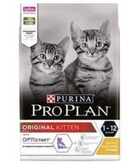 Purina Pro Plan Original Kitten Сухий корм для кошенят, курка 1,5 кг