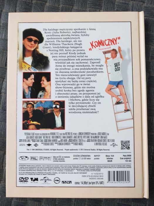 Notting Hill DVD