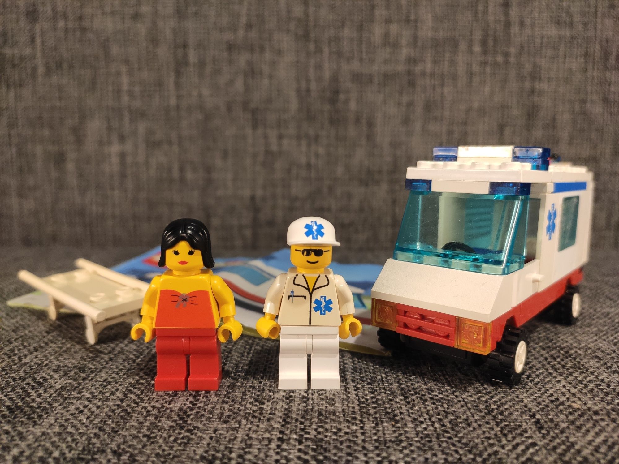 Lego 6666 system karetka ambulans Ambulance szpital