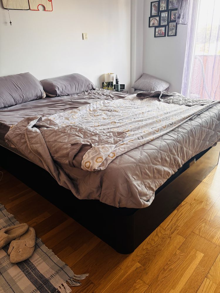 Cama de casal sommier c/colchao