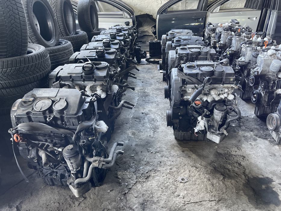 мотор passat b6 golf 5 skoda A5 touran двигатель bmp bmr bkd cba cax