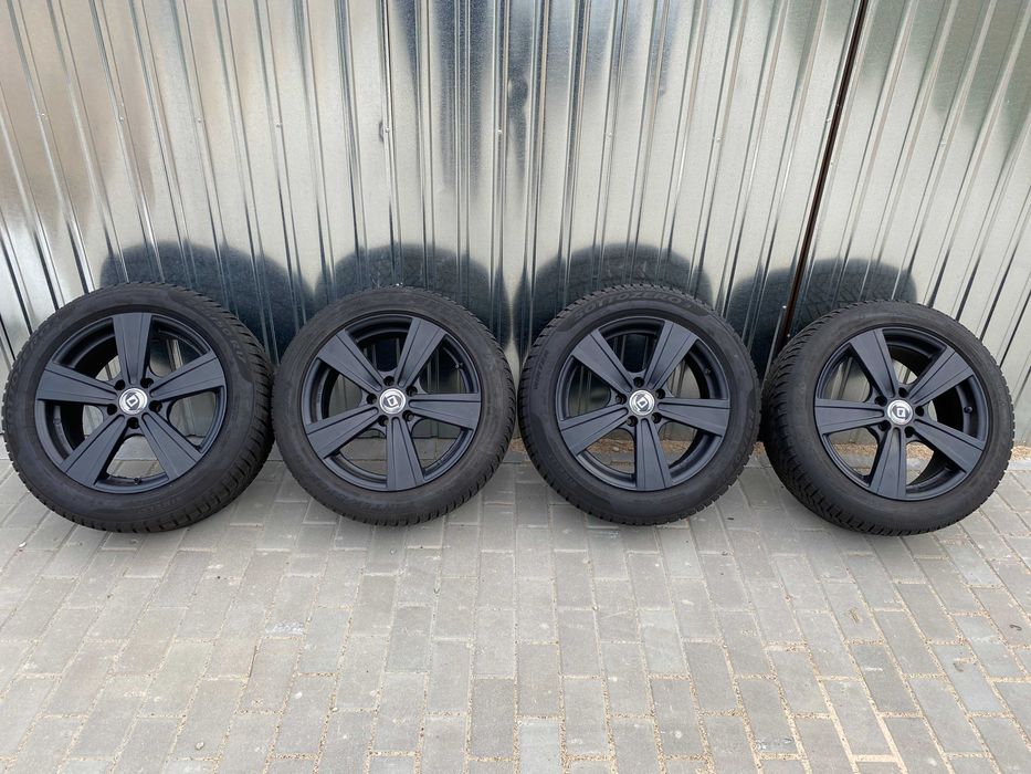 Felgi DIEWE 5x112 +  opony zimowe 225/50 R17  Pirelli i Dunlop