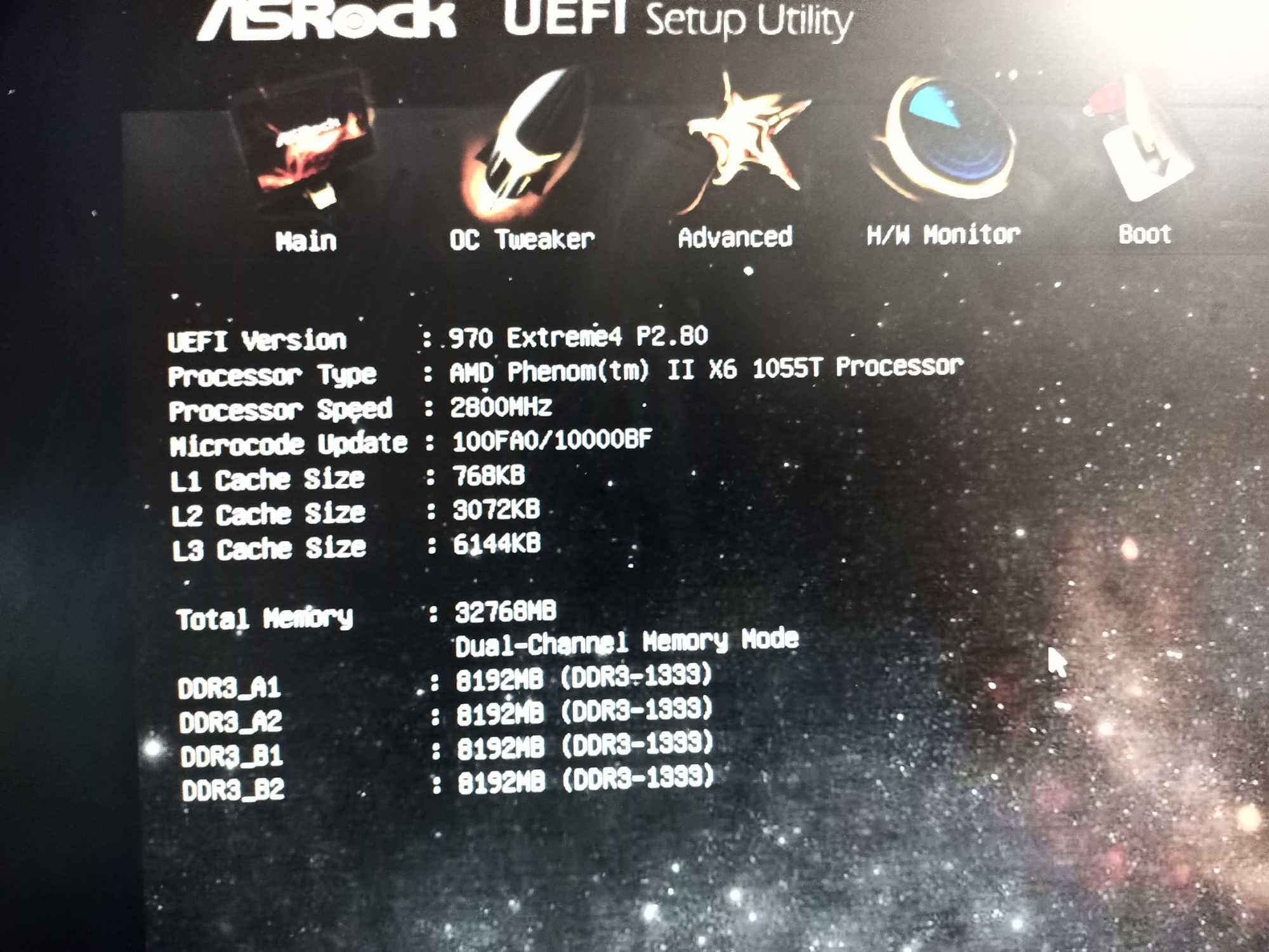 6ти ядерний процесор AMD AM3+ Phenom 1055T 2.80 GHz