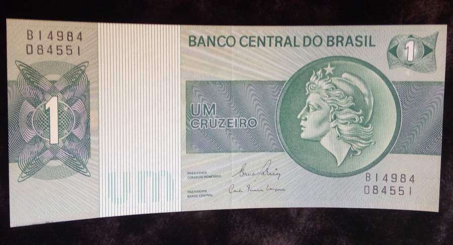 Nota do Brasil - 1 Cruzeiro - Coleção