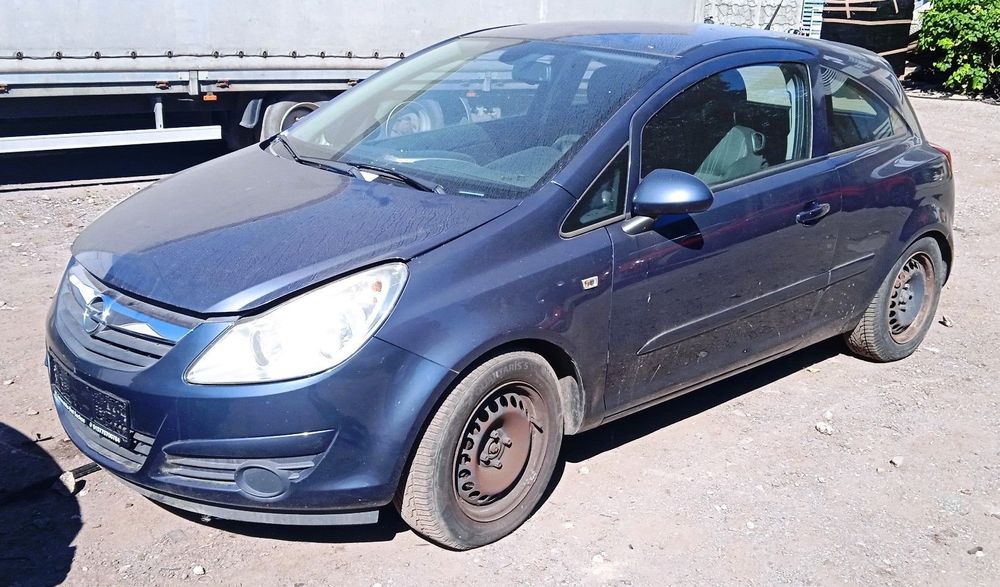 Na części Opel Corsa D 1.2 B 3D Z12XEP F13 lakier Z168 maska zderzak drzwi klapa szyba fotel kanapa