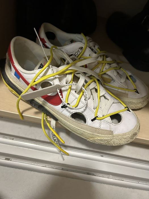 Jordan retro low, 42,5, 9us, 27cm, nike sb, off white, blazer