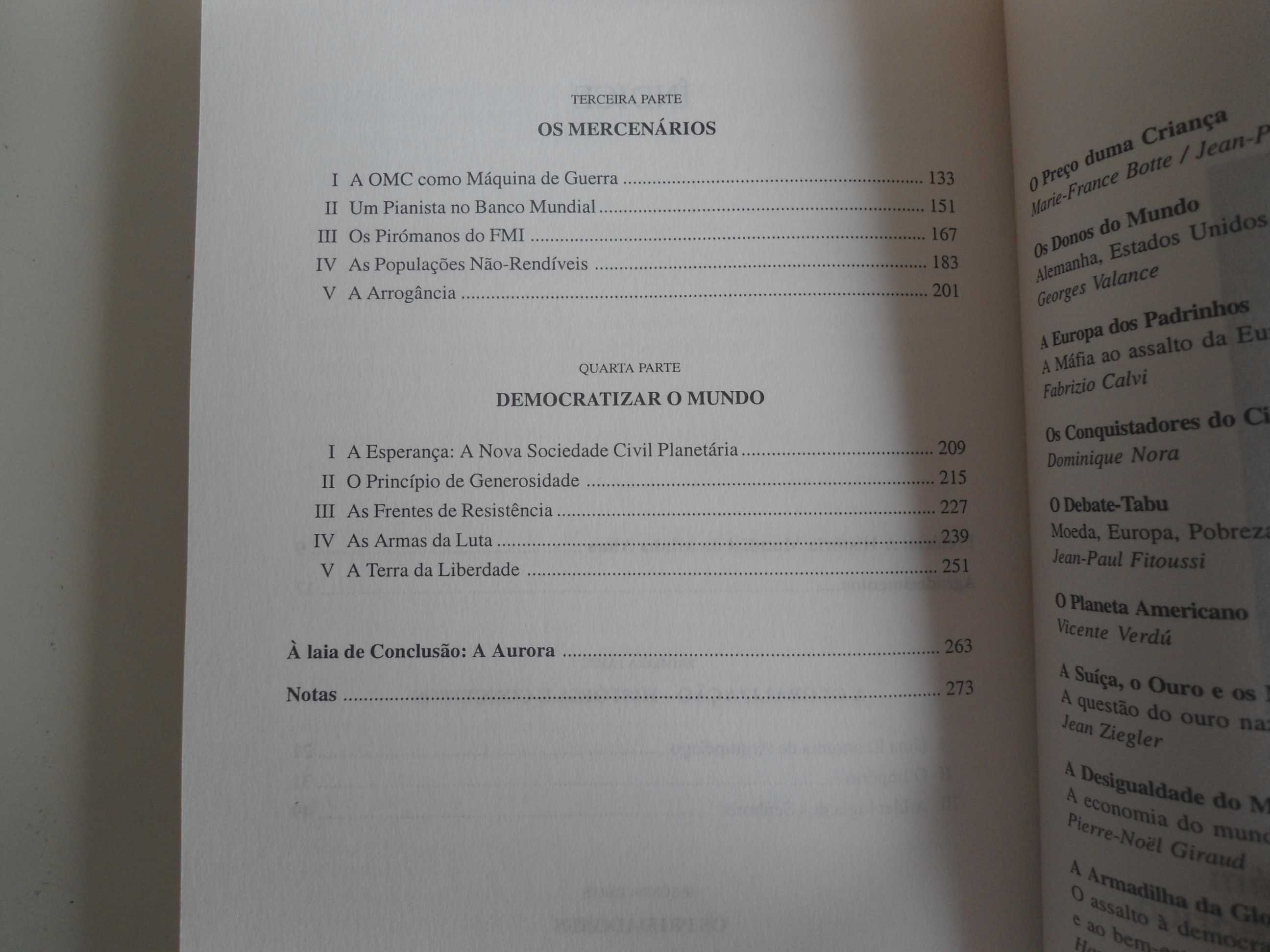 Os Novos Senhores do Mundo e os seu opositores de Jean Ziegler