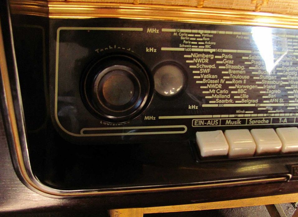 STARE Radio lampowe - KAISER - Oryginał - Sprawne - Grundig Blaupunkt