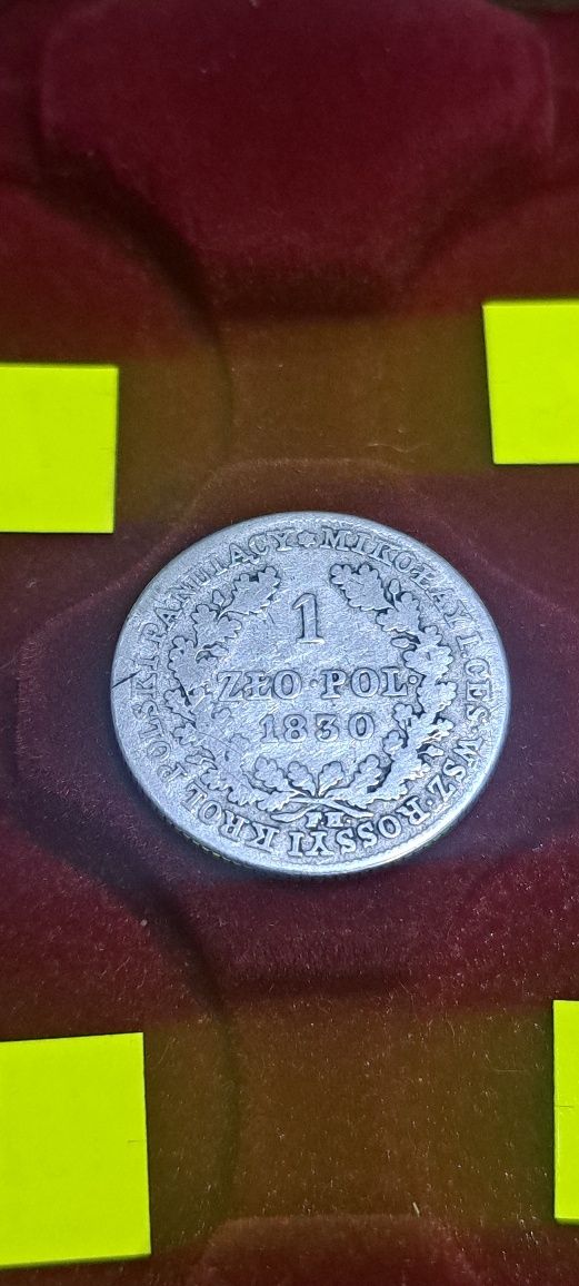 N 1 zlotych 1830r królestwo