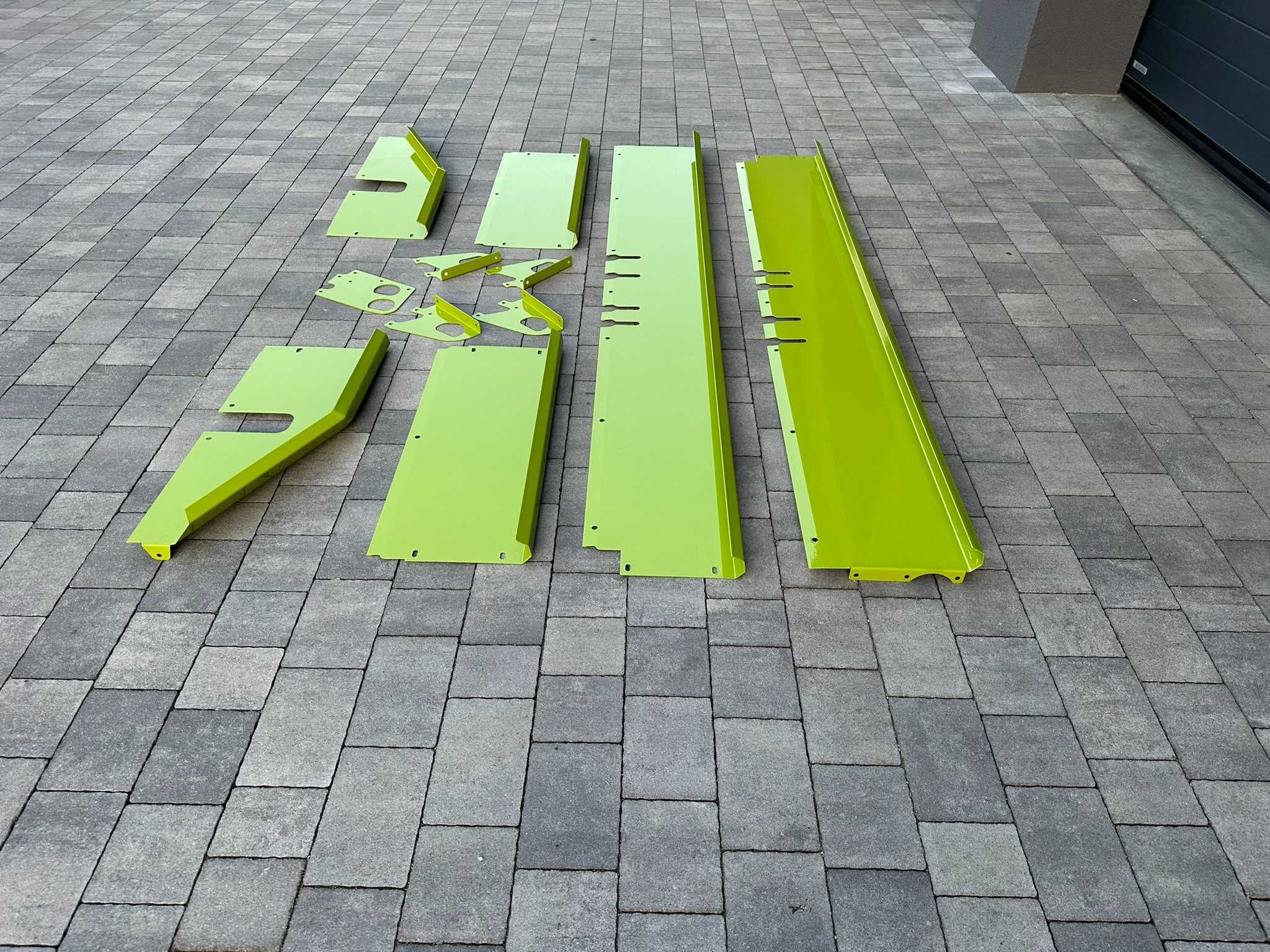 Blacha przeciw odpryskiwaniu ziarna Heder Claas Vario Cerio 680 Lexion