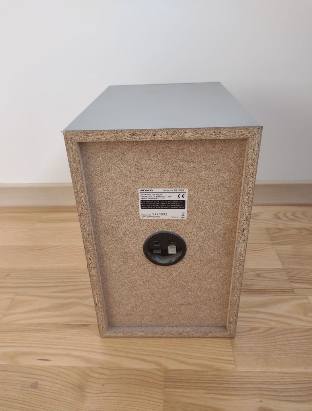 SONY Subwoofer model no. SS-WS31
