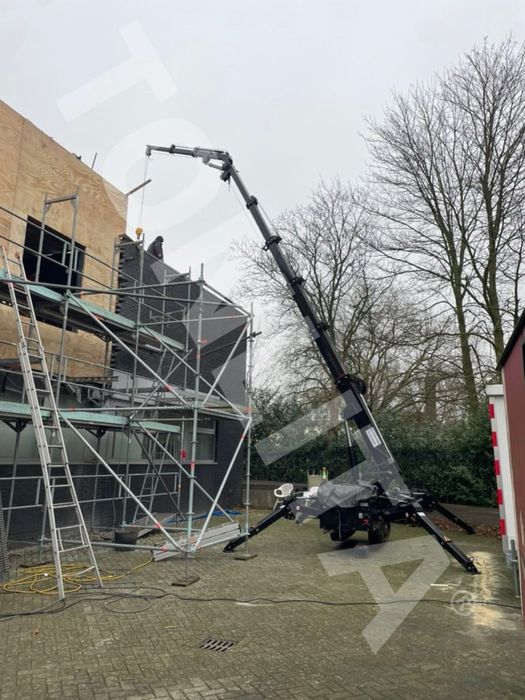 Mini żuraw 3 tony, żuraw na gąsienicach, miniżuraw