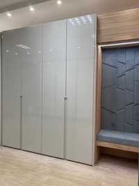 Шкаф прихожая в стиле минимализм скандинавский распашной шкаф
