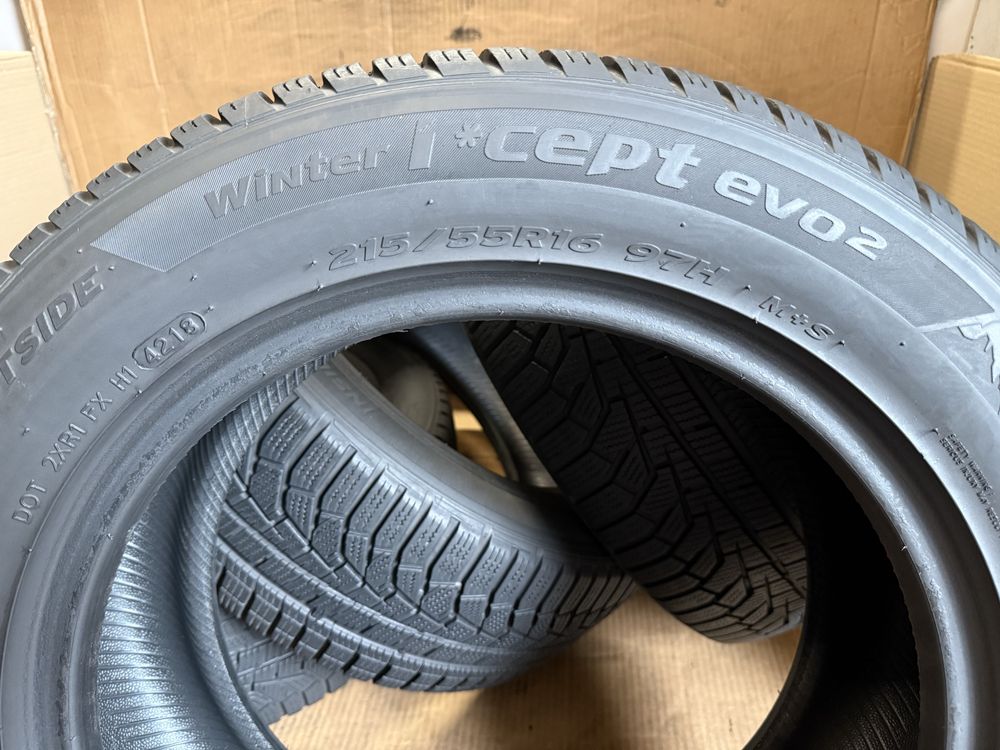 Kpl opon zimowych HANKOOK Winter i*cept Evo2 215/55 R16