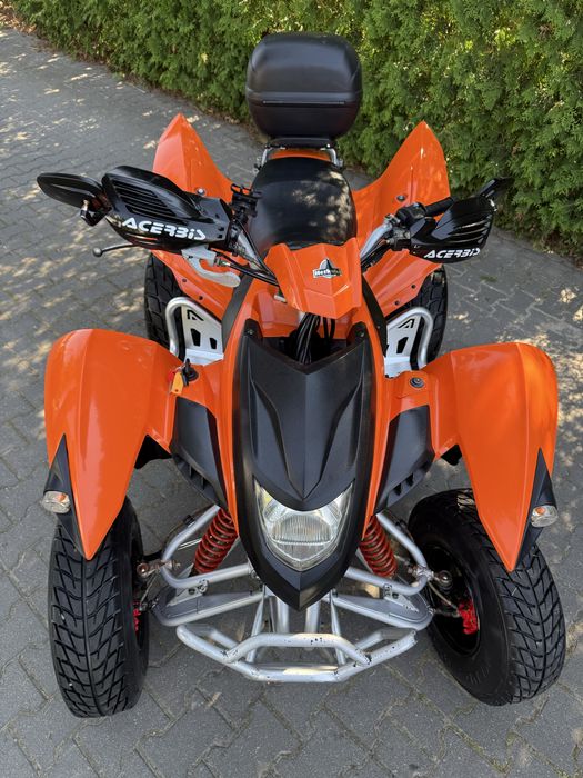 Honda herkules 300S*homologacja*2900 przebieg ! Kufer barossa cpi yfz