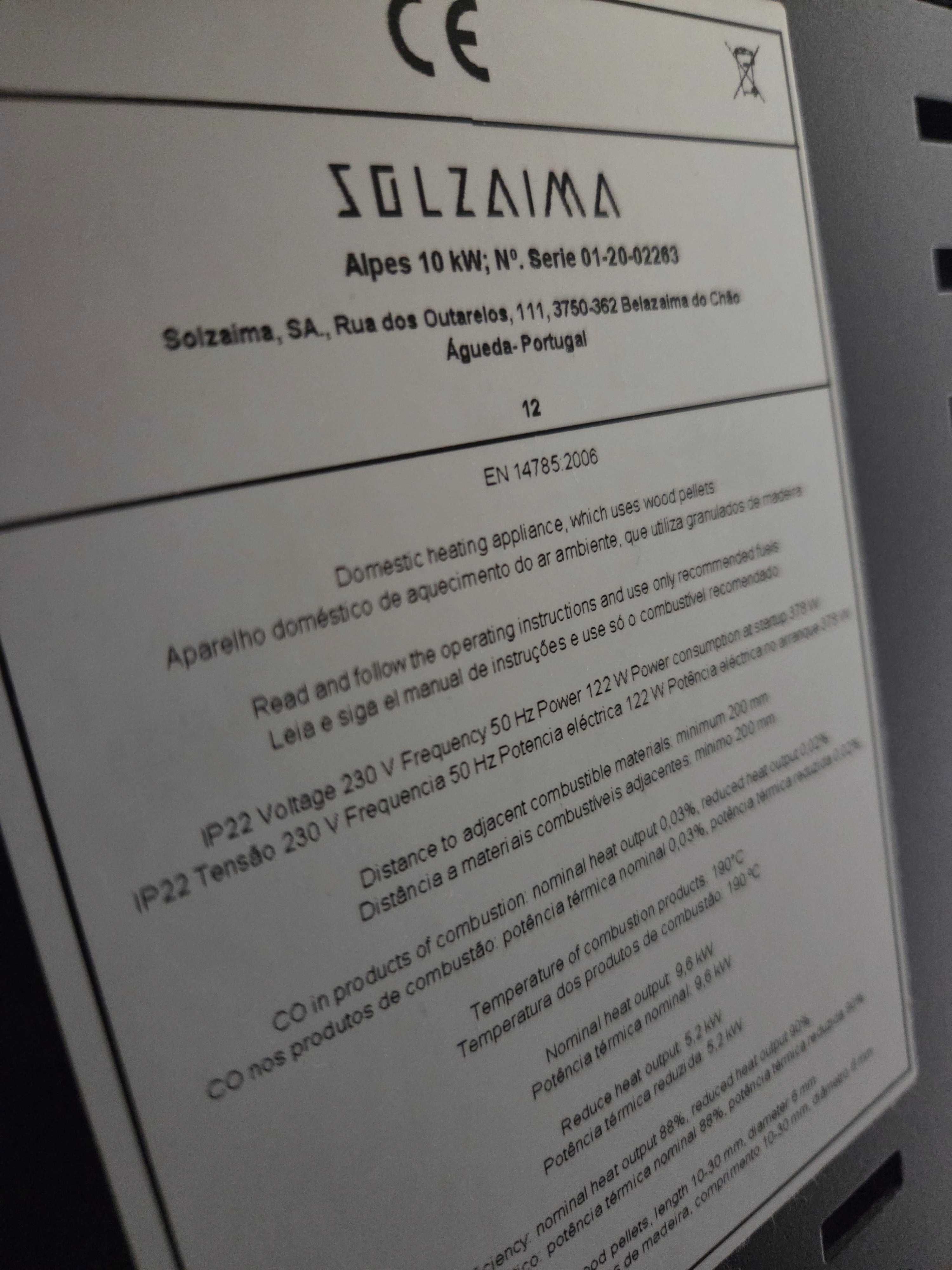 Salamandra pellets solzaima