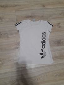 Bluzeczka dla nastolatki młodzieżowa z krótkim rękawem S/M Adidas